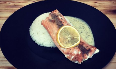 plat chaud, cuisine maison, saumon, restaurant, villeurbanne