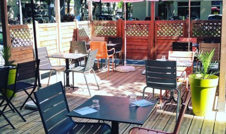 terrasse, bar à salades, villeurbanne