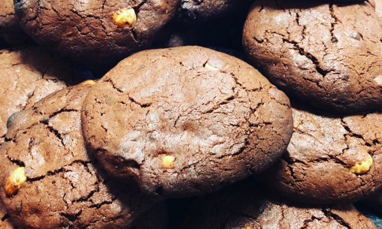 Cookies chocolat, noisette